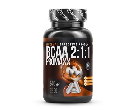 MAXXWIN - BCAA PROMAXX 2:1:1 240 kapslí