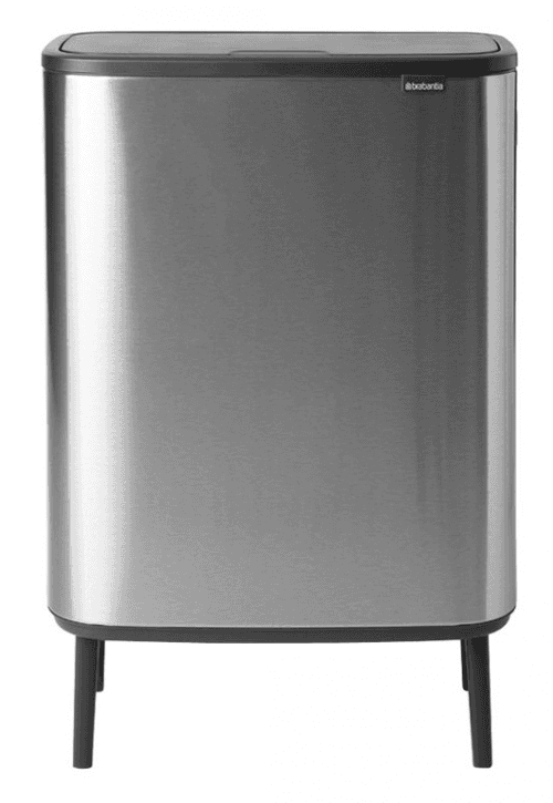 Dotykový odpadkový koš Bo Touch Bin HI Brabantia matný ocelový 2 x 30 l