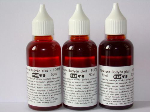 STEZA - Tinktura Badyán plod - FORTE 13 ml.