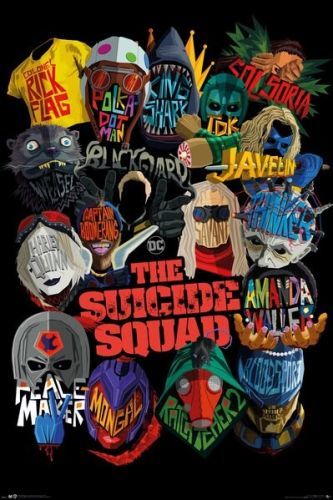 GB EYE Plakát, Obraz - The Suicide Squad - Icons, (61 x 91.5 cm)