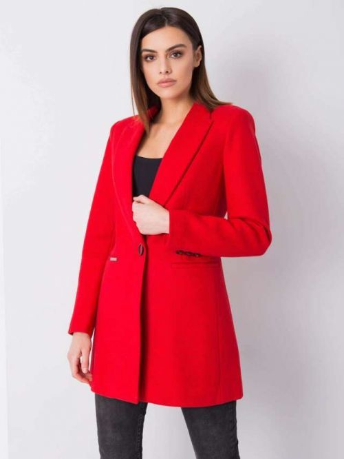 Dámský kabát 2715 - FPrice - M - červená