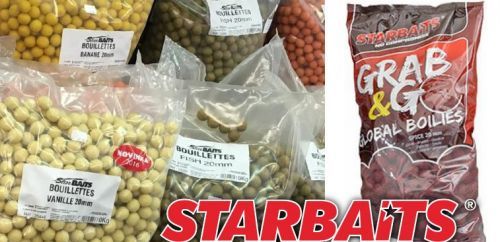 STARBAITS Global boilies 20mm 10kg - Krmné boilies SWEET CORN