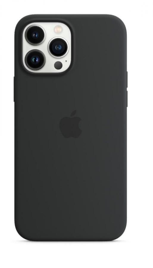 Apple iPhone 13 Pro Max Silicone Case with MagSafe – Midnight MM2U3ZM/A