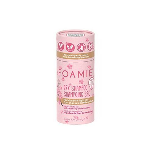 Foamie Suchý šampon pro blond a světlé vlasy Berry Blonde (Dry Shampoo) 40 g