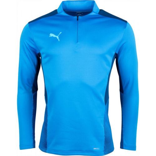 Puma TEAMCUP 1/4 ZIP TOP  XL - Pánská tréninková mikina