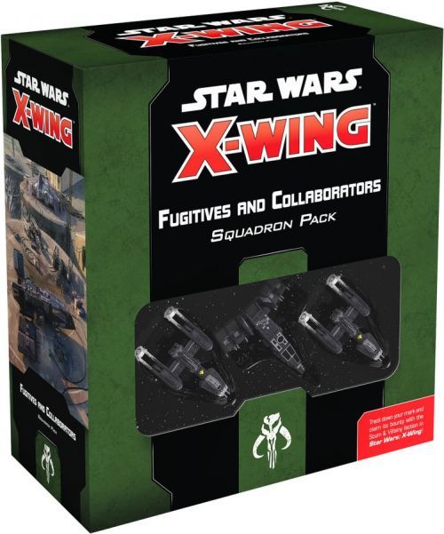FFG Star Wars X-Wing 2nd Edition Fugitives and Collaborators Squadron Expansion Pack