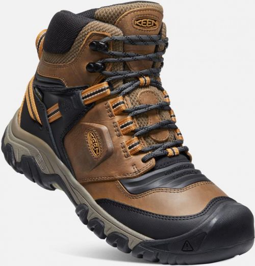 Keen RIDGE FLEX MID WP MEN bison/golden brown Velikost: 43