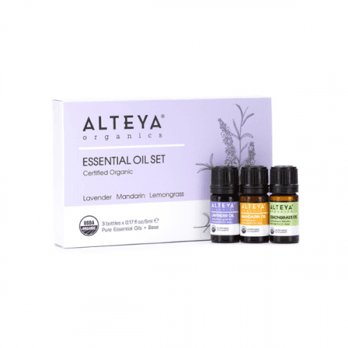 Alteya Organics Dárkový set esenciálních olejů Bio Alteya 3x5 ml 3x5 ml