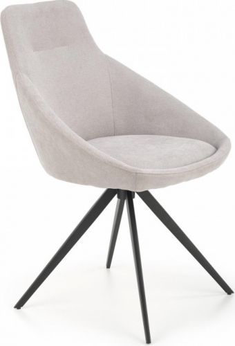 Halmar Jídelní židle K431 - světle šedá