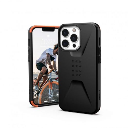 Urban Armor Gear Ochranný kryt pro iPhone 13 Pro MAX - UAG, Civilian Black