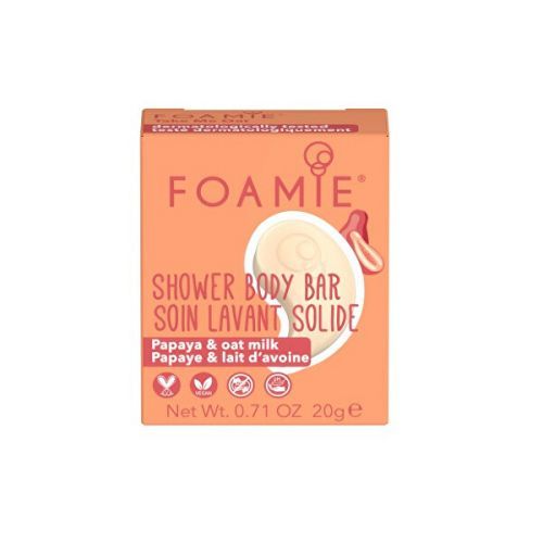 Foamie Vyživující sprchové mýdlo Oat to Be Smooth (Shower Body Bar Travel Size) 20 g