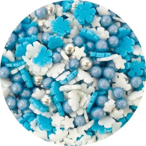 Cukrový mix modro-bílý (50 g) FL25913-1-2 dortis