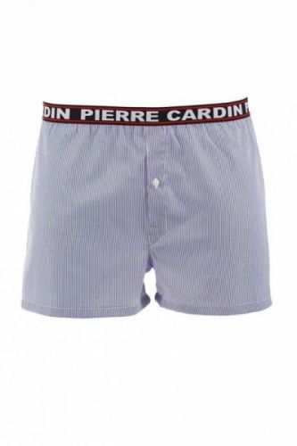 Pierre Cardin P3 tmavě modré pruhy Pánské šortký XL tmavě modrá/vzor