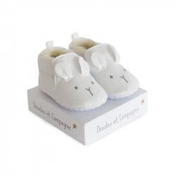 DouDou et Compagnie capáčky 0-6m Zajíček bílý