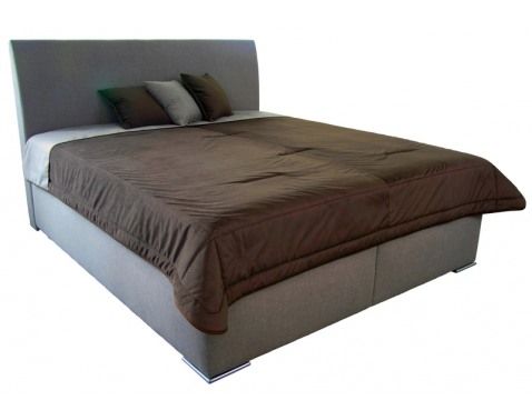 Calounená postel - dvoulužko š/v/h: 187x123x215 cm