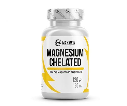 Maxxwin magnesium chelated vegan 120kapslí