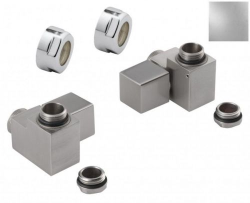 SAPHO CUBE COMBI připojovací sada ventilů ruční rohová, pravá, chrom CP561S