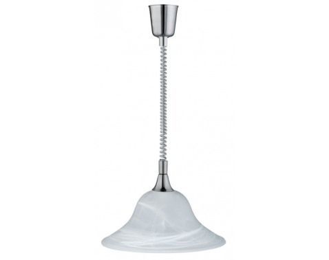 Lustr Viola, bílé sklo