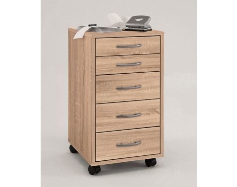 Úložný kontejner Freddy, dub sonoma