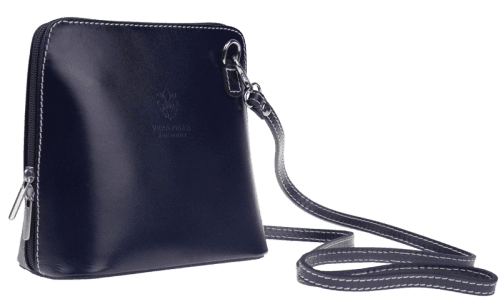 Dámská kožená kabelka crossbody 10053