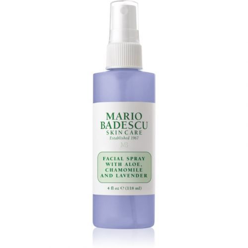 Mario Badescu Facial Spray with Aloe, Chamomile and Lavender pleťová mlha se zklidňující účinkem 118 ml