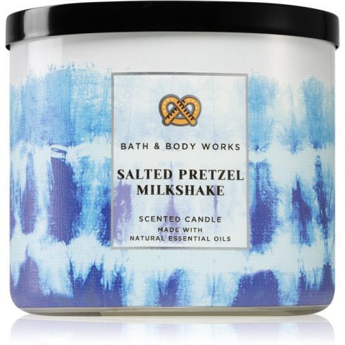 Bath & Body Works Salted Pretzel Milkshake vonná svíčka I. 411 g