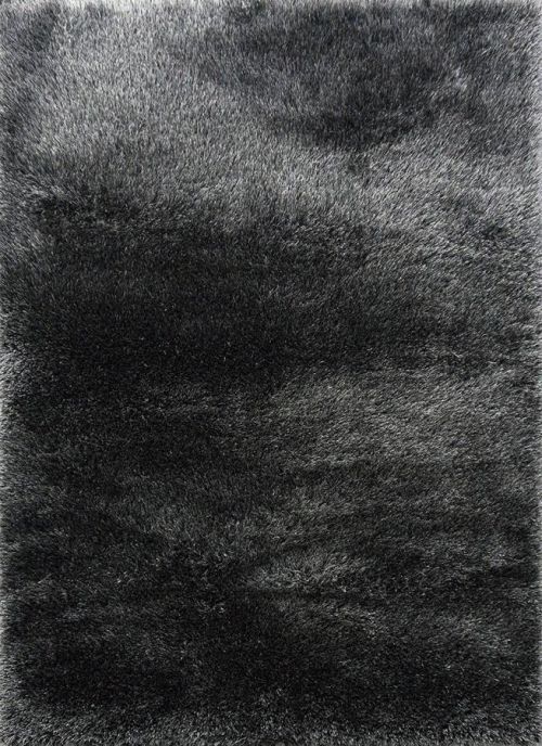Berfin Dywany Kusový koberec Seven Soft 7901 Black Grey - 80x150 cm Šedá