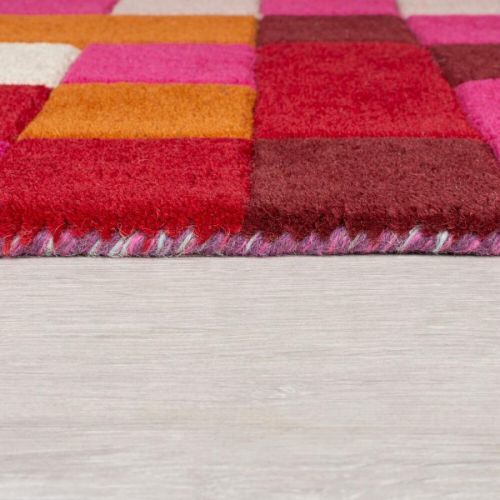 Flair Rugs koberce Ručně všívaný kusový koberec Illusion Lucea Multi - 120x170 cm Vícebarevná