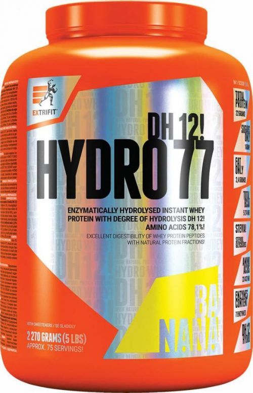 Extrifit Hydro 77 DH 12, banán 2270g