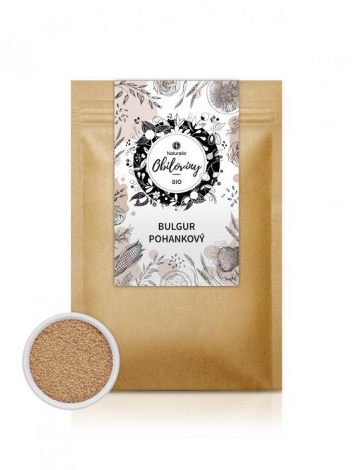 Naturalis Bulgur pohankový Naturalis BIO - 250 g + praktická bambusová lžička v hodnotě 59 Kč nebo jiný dárek dle vlastního výběru