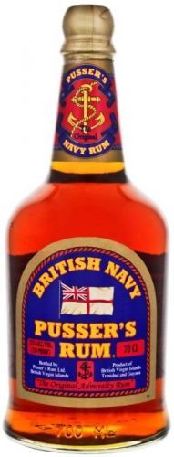 Pusser's British Navy Rum Overproof 0,7l 75%