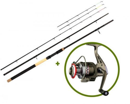 Giants Fishing Prut Radiant MX Feeder 12ft 50-100g + naviják SPX 3000 AKCE!