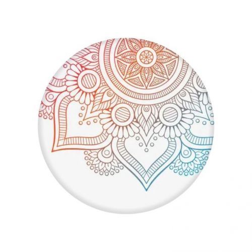 Držák na mobil TopQ PopSocket Rainbow Mandala 63775