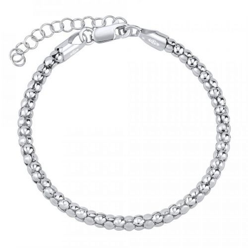 Stříbrný řetízek na nohu POPCORN - 4 mm - TTT3000NHB