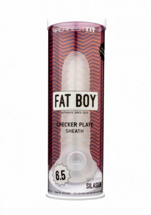 Fat Boy Checker Box Sheath 6,5 Inch - clear