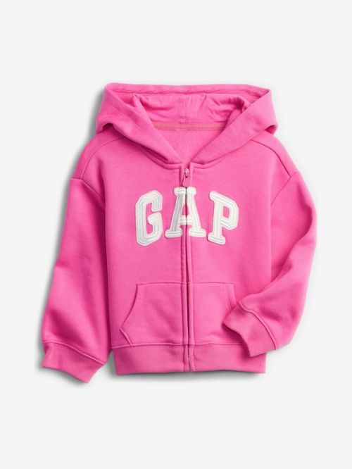 GAP Fash Logo Mikina dětská Růžová