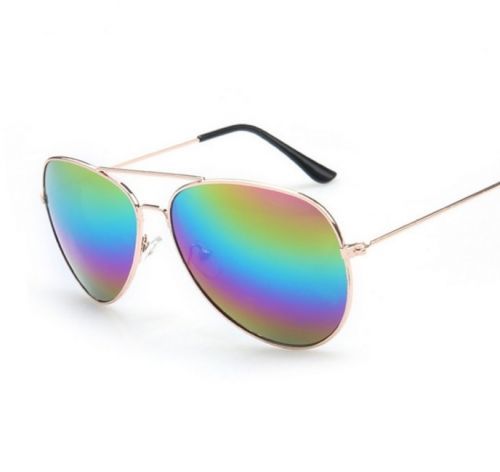Sluneční brýle Aviator duhové