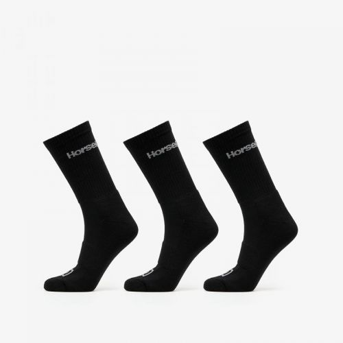 Horsefeathers Delete Premium 3Pack Socks  Black 8-10