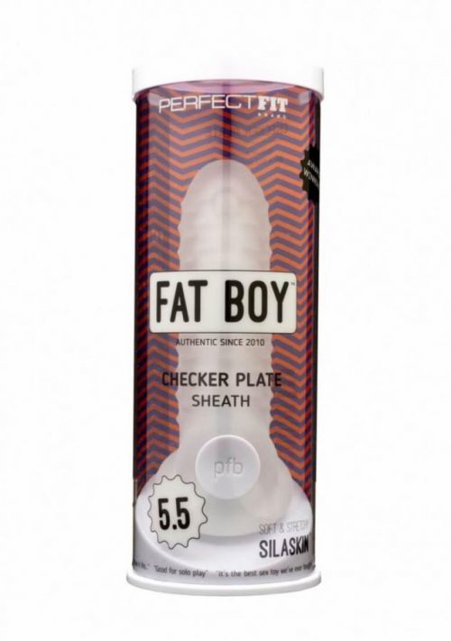 Fat Boy Checker Box Sheath 5,5 Inch - clear