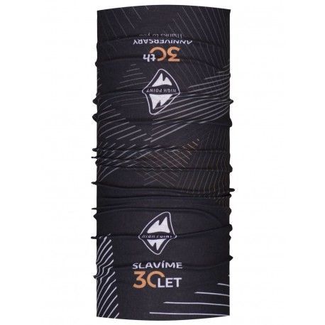 High Point Tau Scarf Black bezešvý multifunkční šátek