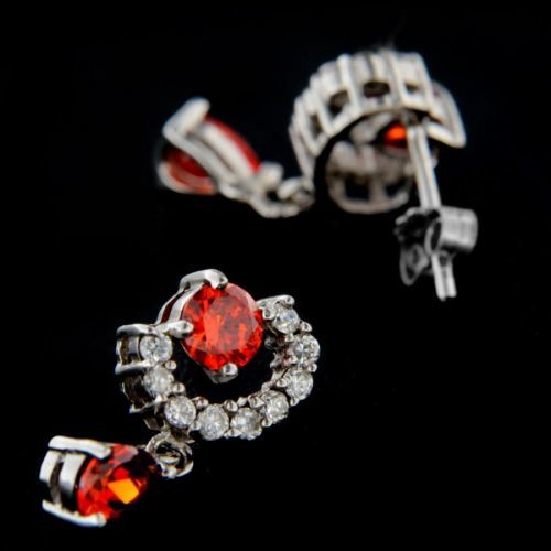 Stříbrné náušnice 14126