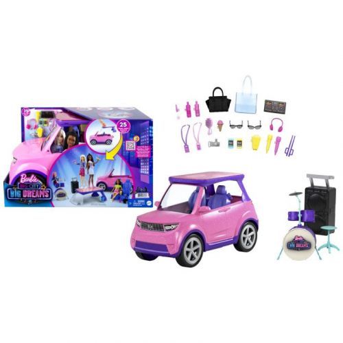 MATTEL Barbie Dreamhouse Adventure Transformující auto
