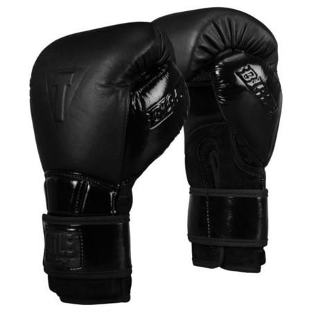 Boxerské rukavice Title Black Firerce - černá 14