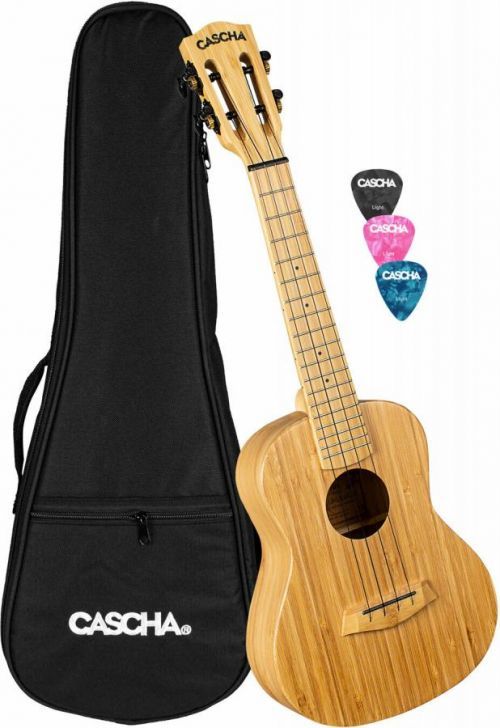 Cascha HH 2313 Bamboo Koncertní ukulele Natural