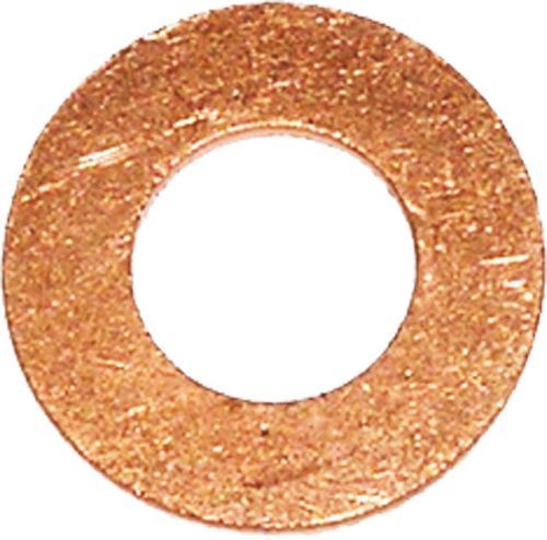 Těsnicí kroužky 10,0x18,0x1,5 mm, DIN 7603, měděné, sada 100 ks