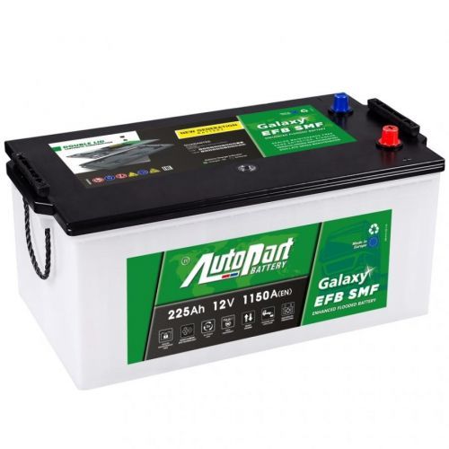 Autobaterie Galaxy EFB SMF 225 Ah 12V, 518x273x237 mm