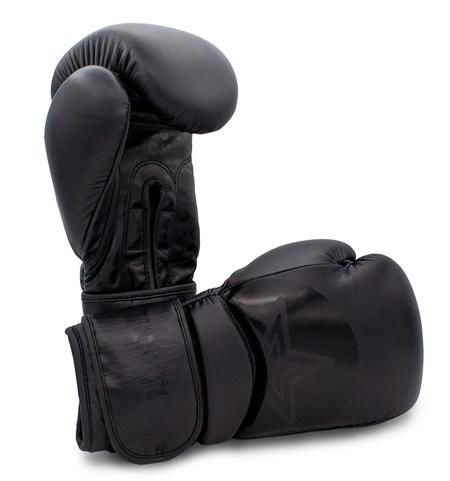 Boxerské rukavice Top Ten Wrist Star-černá/černá 10