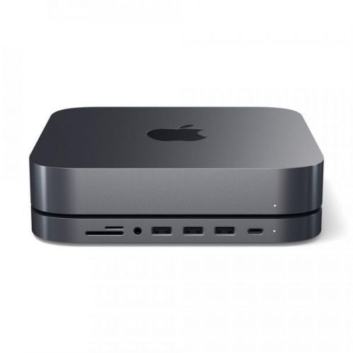 Satechi Aluminium Type-C Stand and Hub for Mac Mini ST-ABHFM, šedá