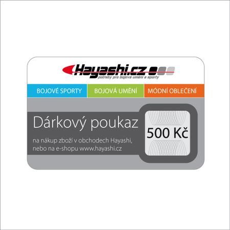 Dárkový poukaz hayashi.cz 1000 Kč