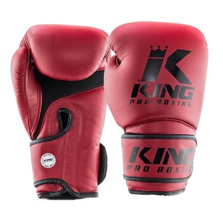 King Pro Boxing boxerské rukavice - vínová 10